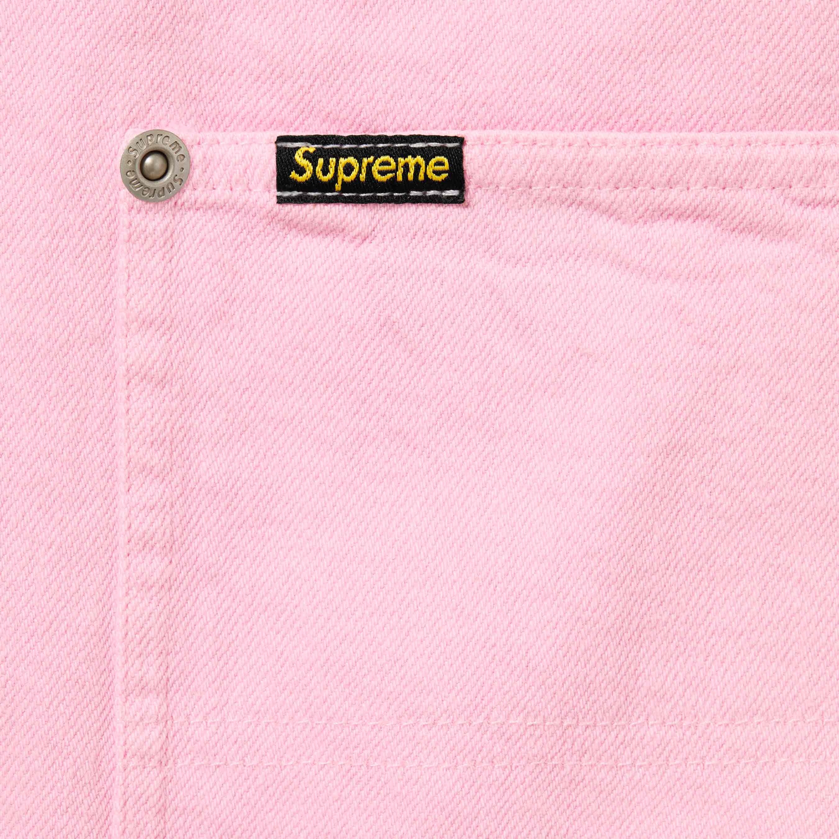 Loose Fit S/S Denim Painter Shirt view 6